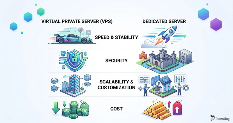 VPS vs. Dedicated Server