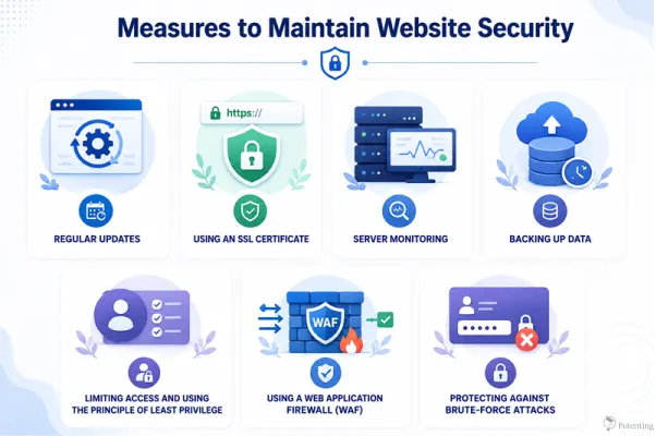 Measures to Maintain Website Security